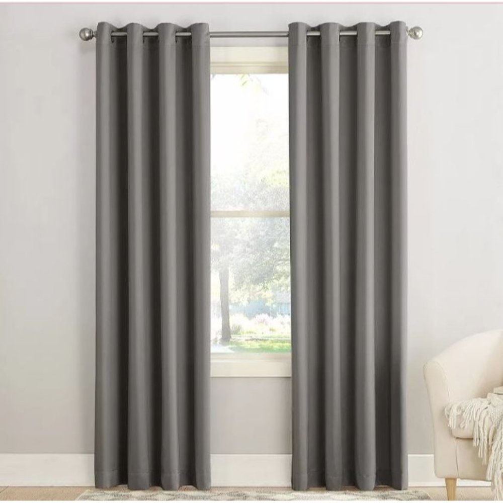 Kohl's Gramercy Room Darkening Window Curtain 54" x 80" Pole Top Pannel NEW